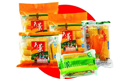 甜玉米，水果玉米包裝袋