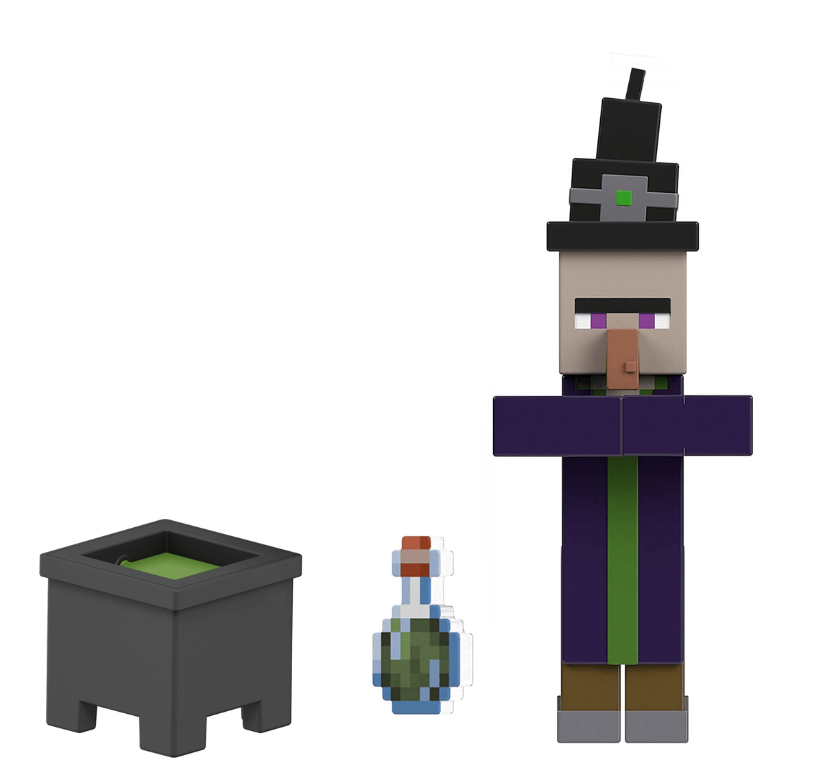 Minecraft Vanilla Figura de Acción Bruja 3.25