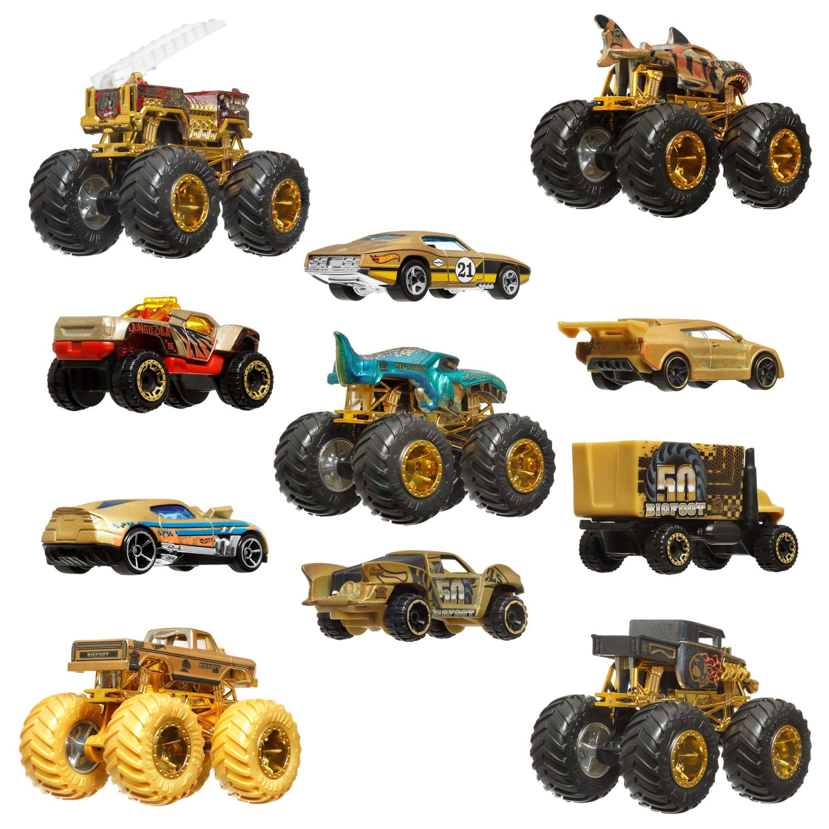 Hot Wheels  Monster Trucks  Trophy Champions (Champions de Trophées)