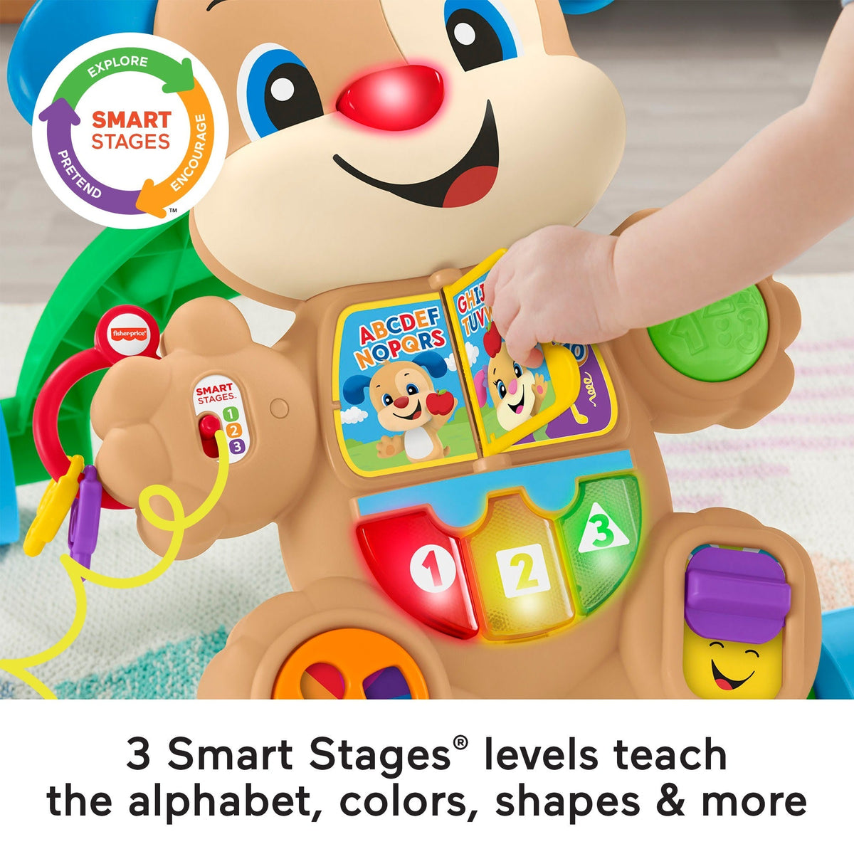 Fisher-Price Laugh & Learn Smart Stages Learn With Puppy Walker Baby & Toddler Toy