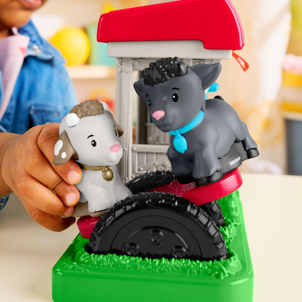Fisher Price-La Chèvrerie des Little People-Coffret