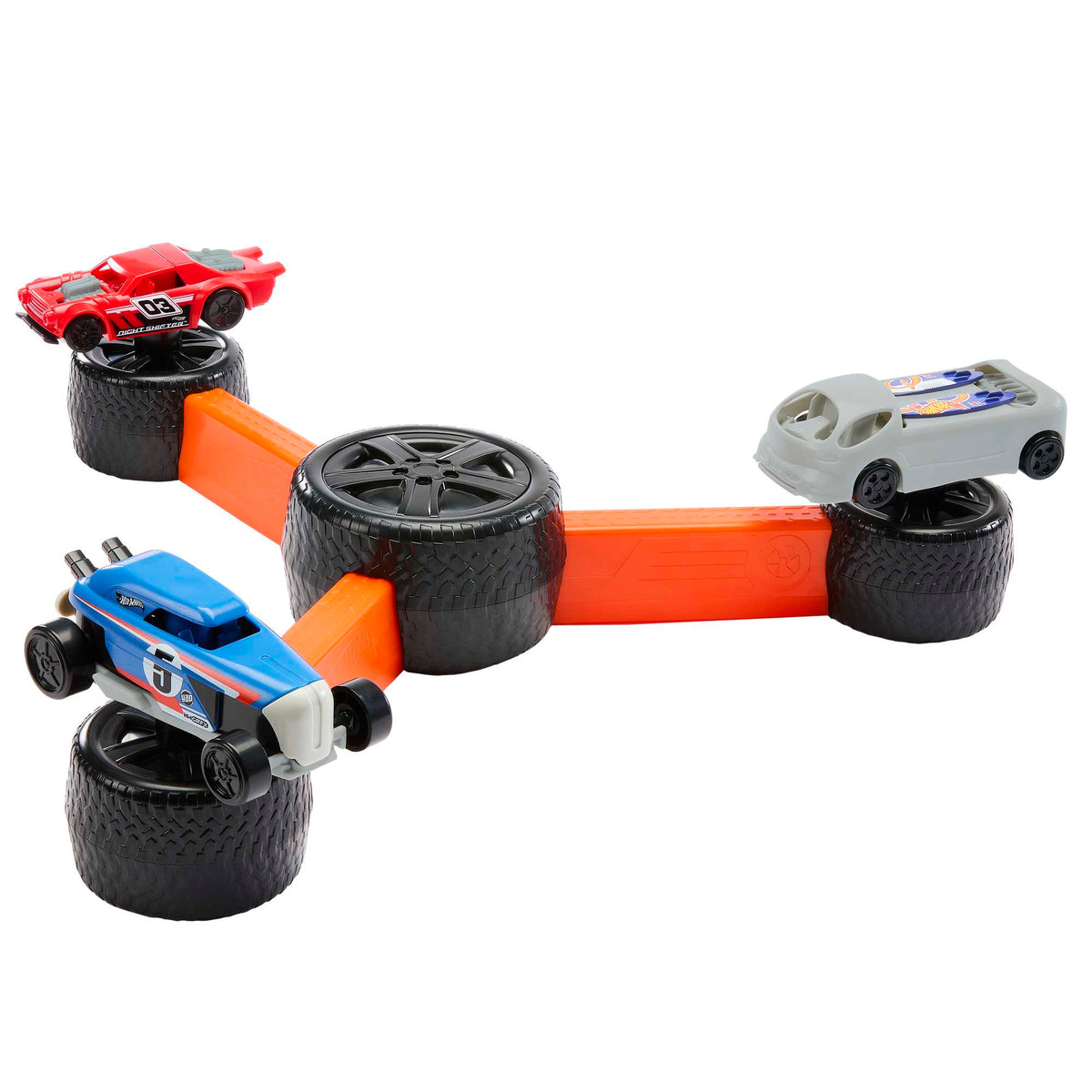 Hot Wheels Jeux Pour enfants Build ‘N Slam | Jeu de Véhicules