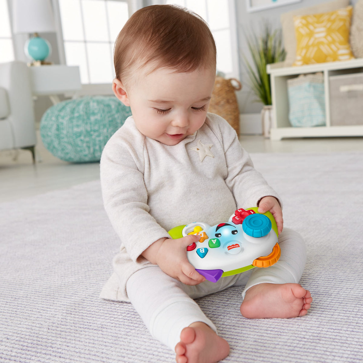 Fisher-Price Rires et Éveil Manette de Jeu Éducative