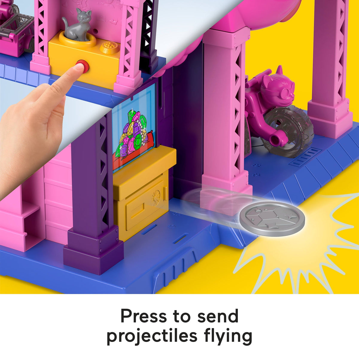 Imaginext DC Super Friends Catwoman Playhouse Playset With Figure & Accessories For Kids