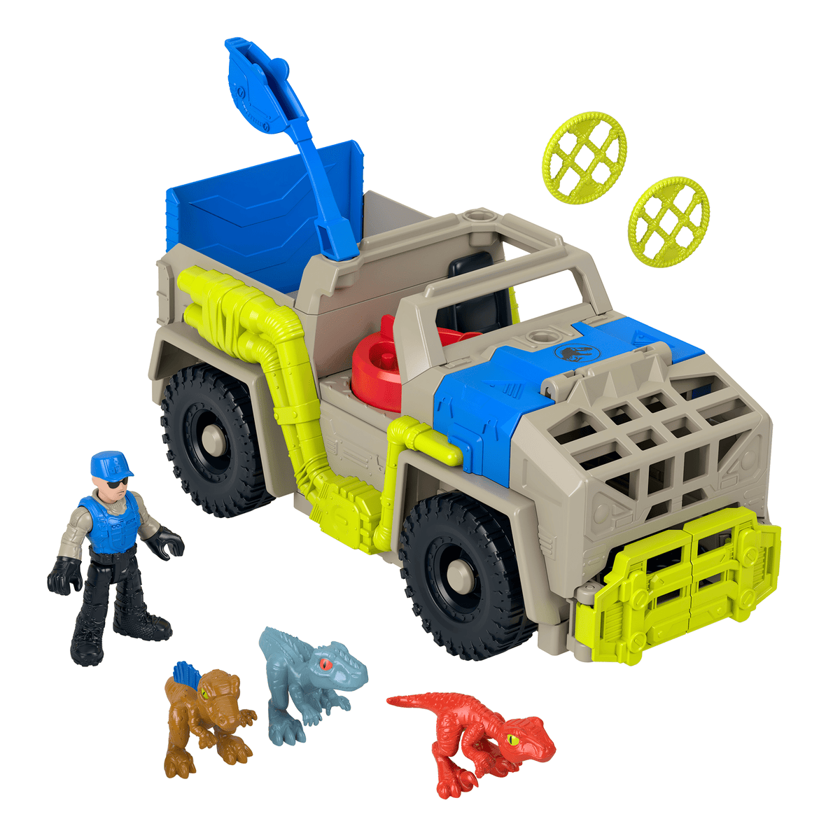 Imaginext Jurassic World Veículo de Brinquedo Rastreadora de Dinossauros