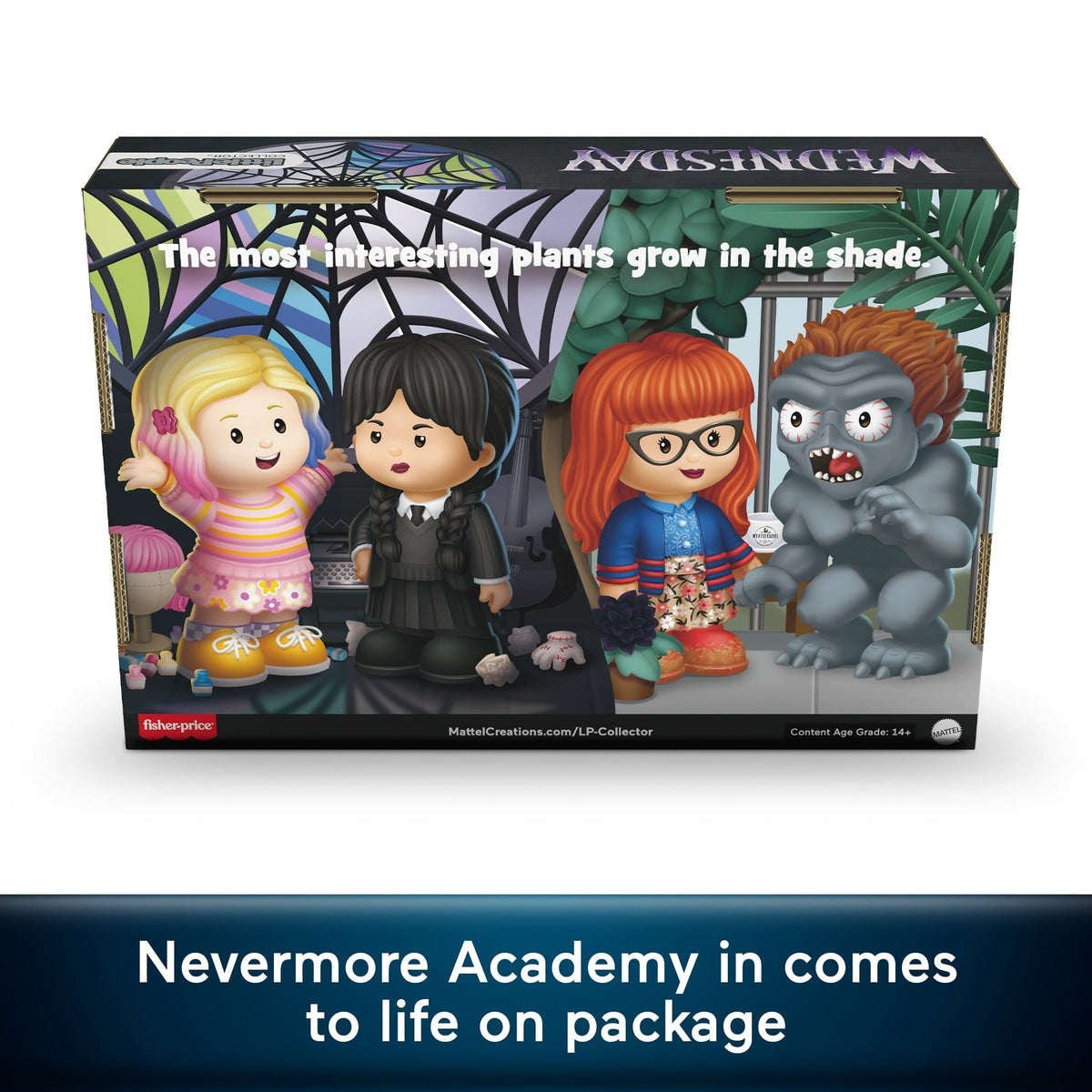 Little People Collector Wednesday Special Edition Set For Adults & Fans, 4 Figures