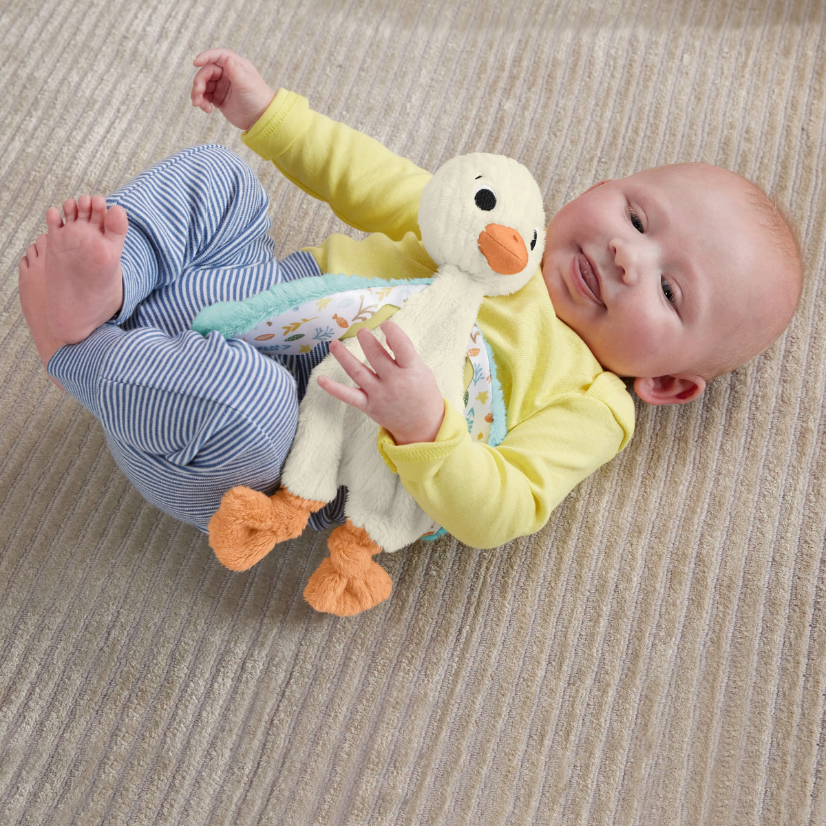 Fisher-Price  Mon Oie Câline, Jouet Sensoriel et Sonore Pour Bébé