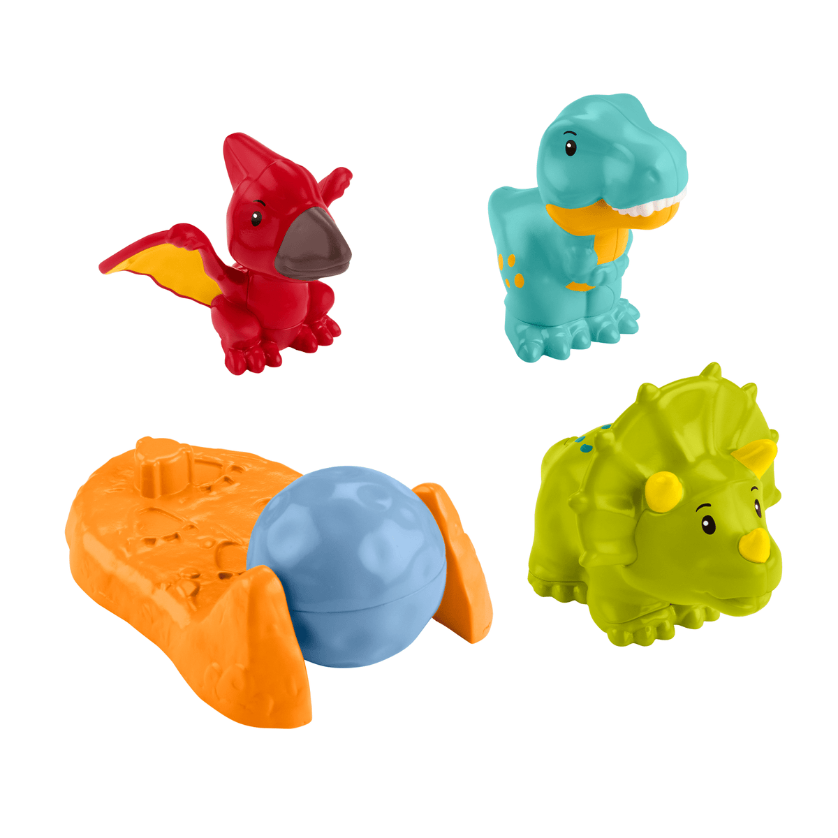 Fisher-Price  Little People  Coffret  Dinosaures Sympathiques