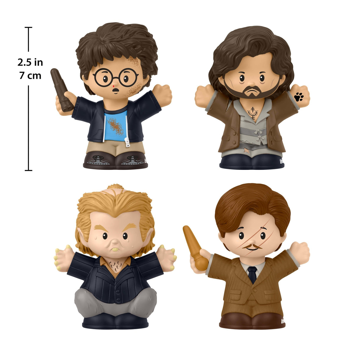 Fisher-Price Little People Collector Harry Potter And The Prisoner Of Azkaban Special Edition Set, 4 Figures