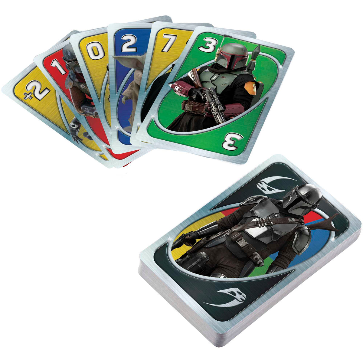 UNO Star Wars The Mandalorian Themed Deck in Storage Tin